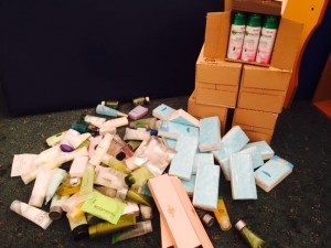 Karyn Overhall's toiletries overhall